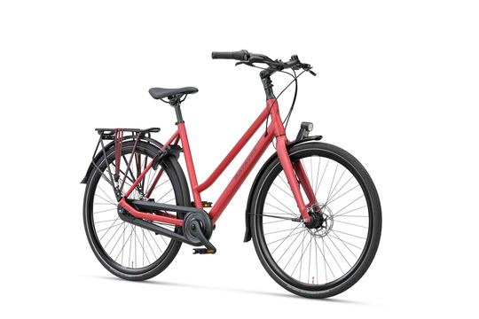 Batavus Dinsdag Donkerrood Mat Dames 2025 - Afbeelding 4