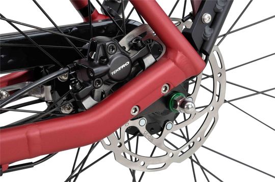 Batavus Dinsdag Donkerrood Mat Dames 2025 - Afbeelding 5