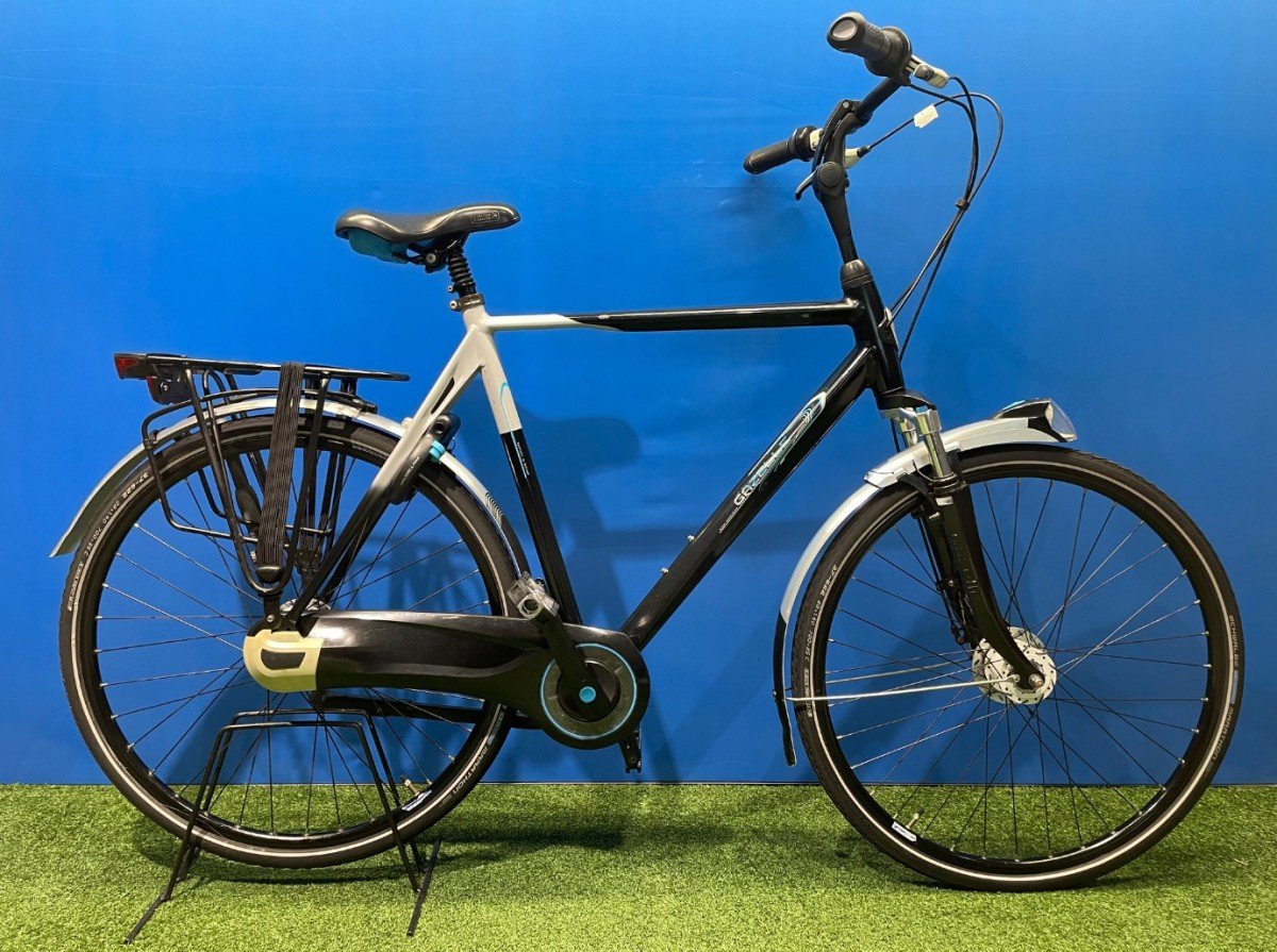 Gazelle Eclipse Zwart/ Grijs/blauw Heren 2020