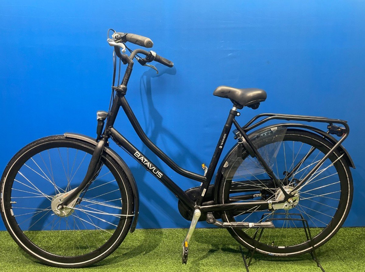 Batavus Winner (technisch in orde) Zwart 2017 - Afbeelding 3