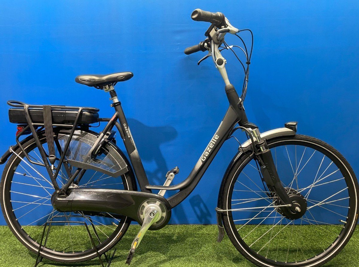 Gazelle Orange Plus Mat Zwart Dames 2016