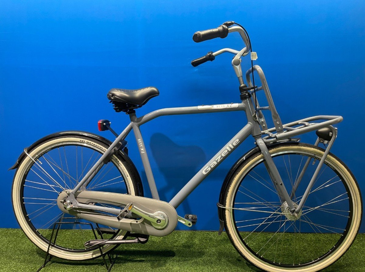 Gazelle Heavy Duty Grijs Heren 2018