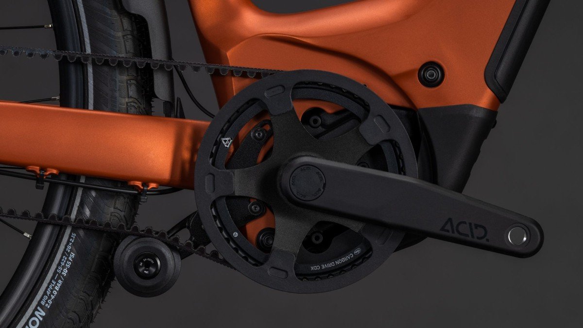 Cube TOURING HYBRID COMFORT SLX 800 CHILLI/CHROME Lageinstap 2026 - Afbeelding 3