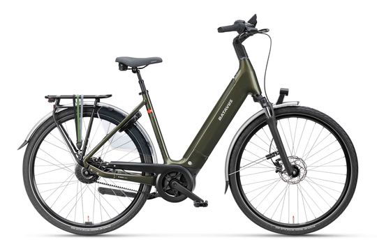 Batavus Finez E-Go Power Enviolo Groen Glans Dames 2024