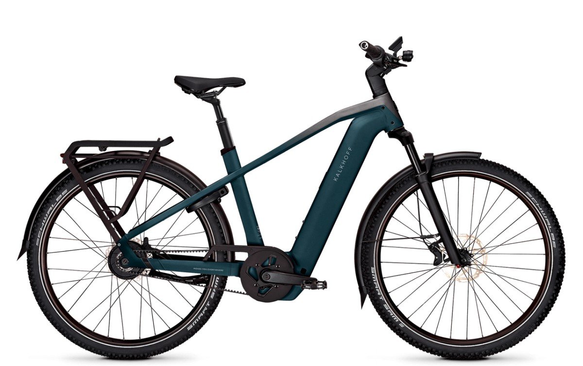 Kalkhoff ENTICE 5+ ADVANCE BELT Darksprings / Jetgrey Matt 2025 - Afbeelding 2