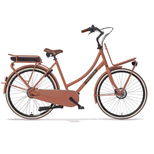 Cortina E-U4 Transport Family Baked Clay Matte Dames 2026