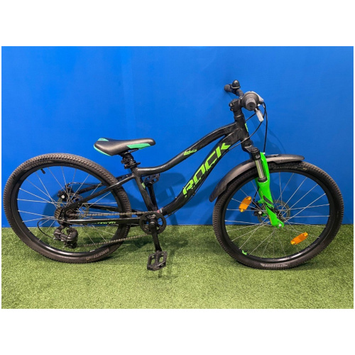 Bike Fun Rock Machine ATB Zwart/groen 22 Jongens 2022
