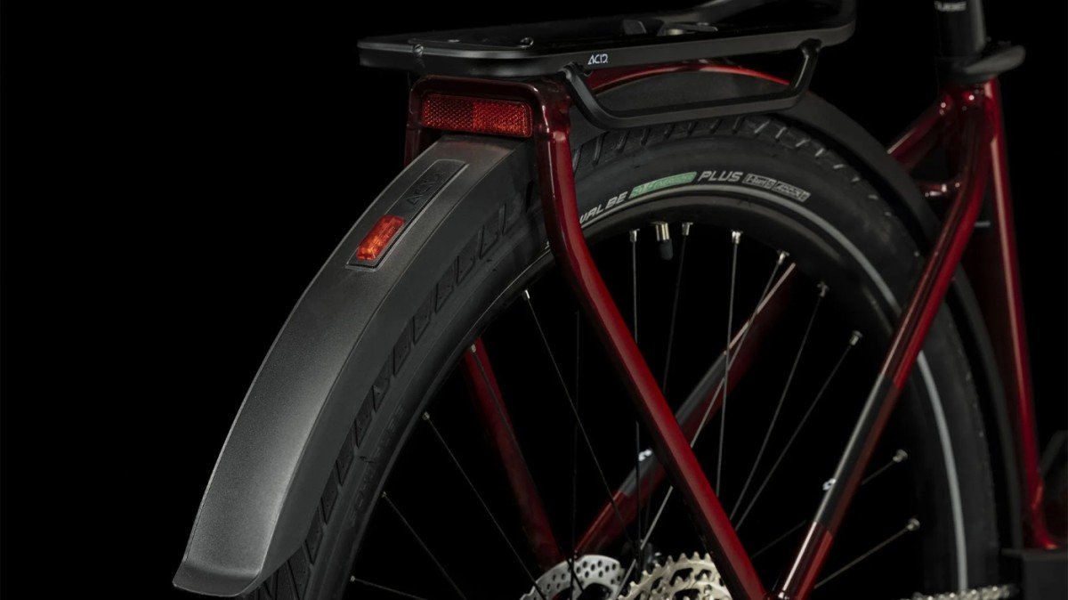 Cube TOURING HYBRID EXC 625 Red/white Lageinstap 2024 - Afbeelding 10