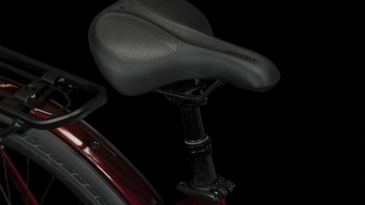 Cube TOURING HYBRID EXC 625 Red/white Lageinstap 2024 - Afbeelding 12