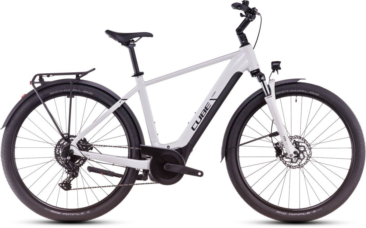 Cube TOURING HYBRID ONE 625 Cotton/black Heren 2025 - Afbeelding 3