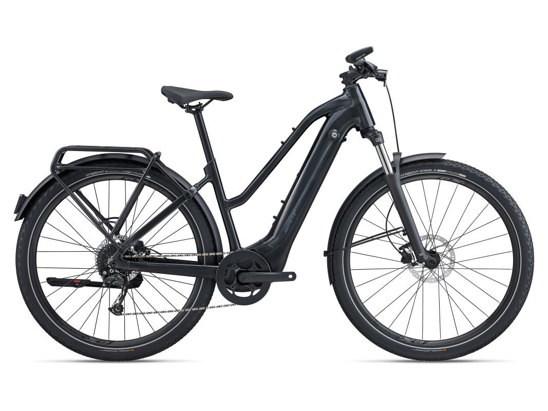 Giant Explore E+ Gunmetal Black DAMES 2023