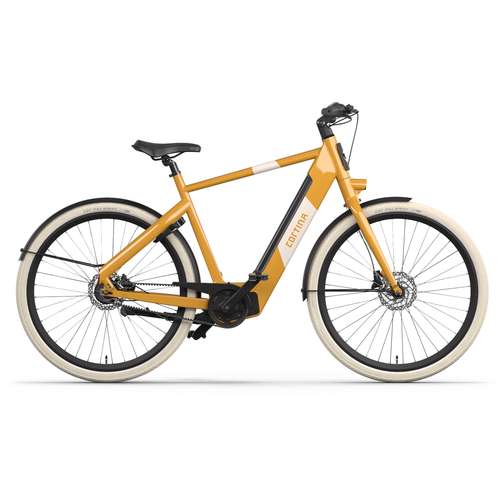 Cortina E-Blau Mustard Yellow Heren 2026