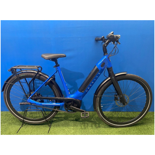 Gazelle Ultimate C8 + - 500wh Blauw Dames 2023