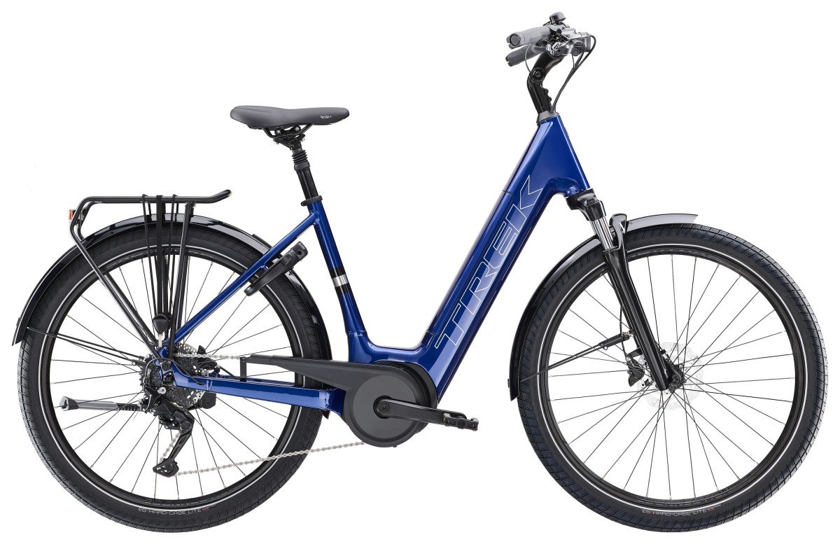 Trek Verve+ 3 Lowstep Gen 3 HEX BLUE Dames 2026