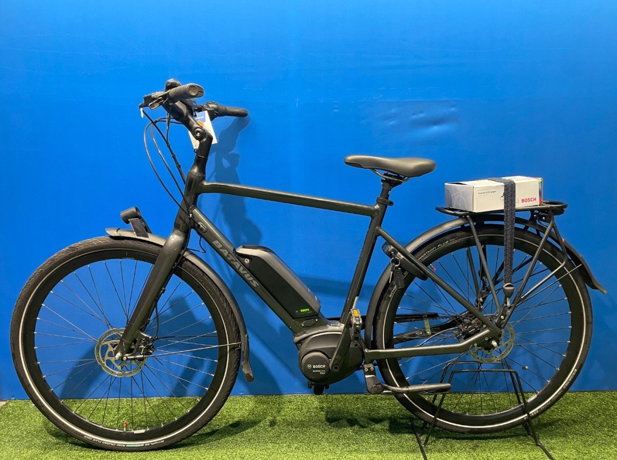 Batavus Dinsdag E-go Exclusive Zwart Glans Heren 2022 - Afbeelding 3