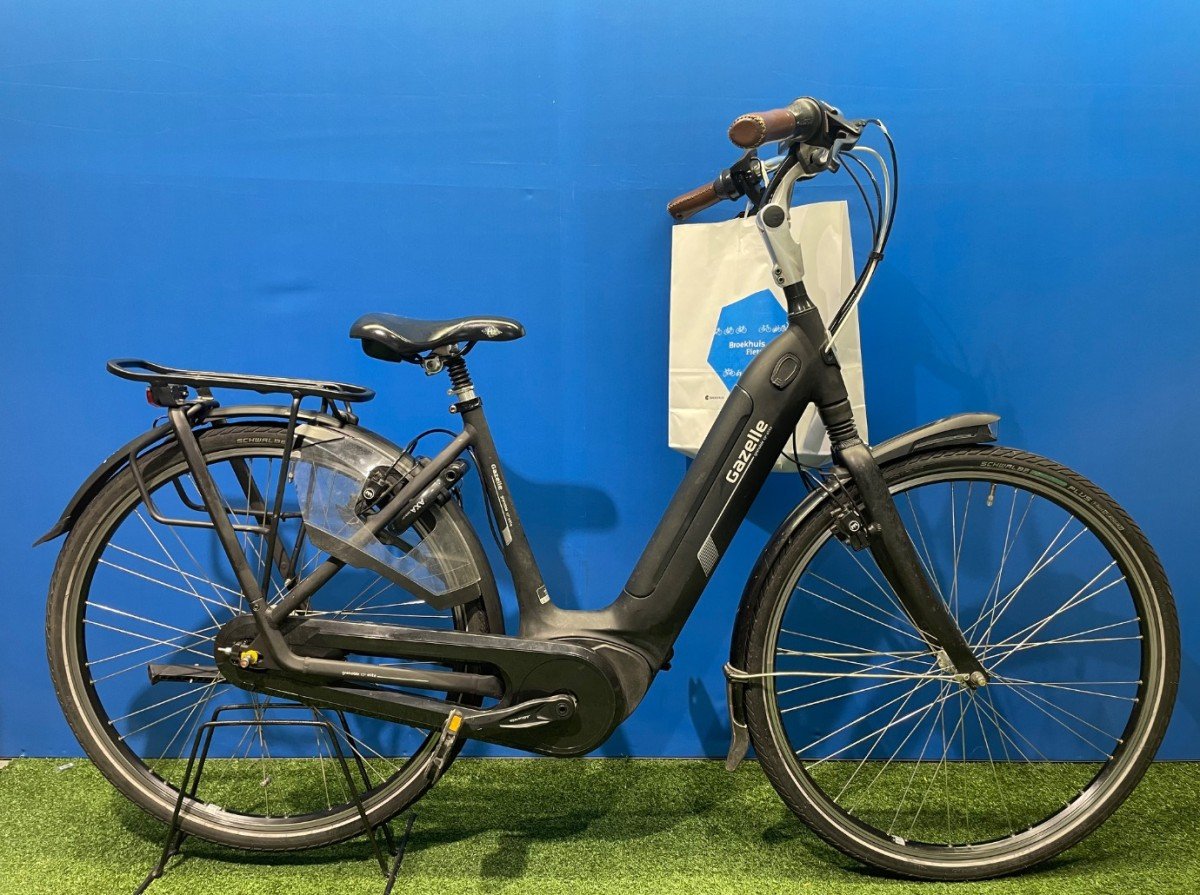 Gazelle Grenoble 500Wh Zwart Dames 2019