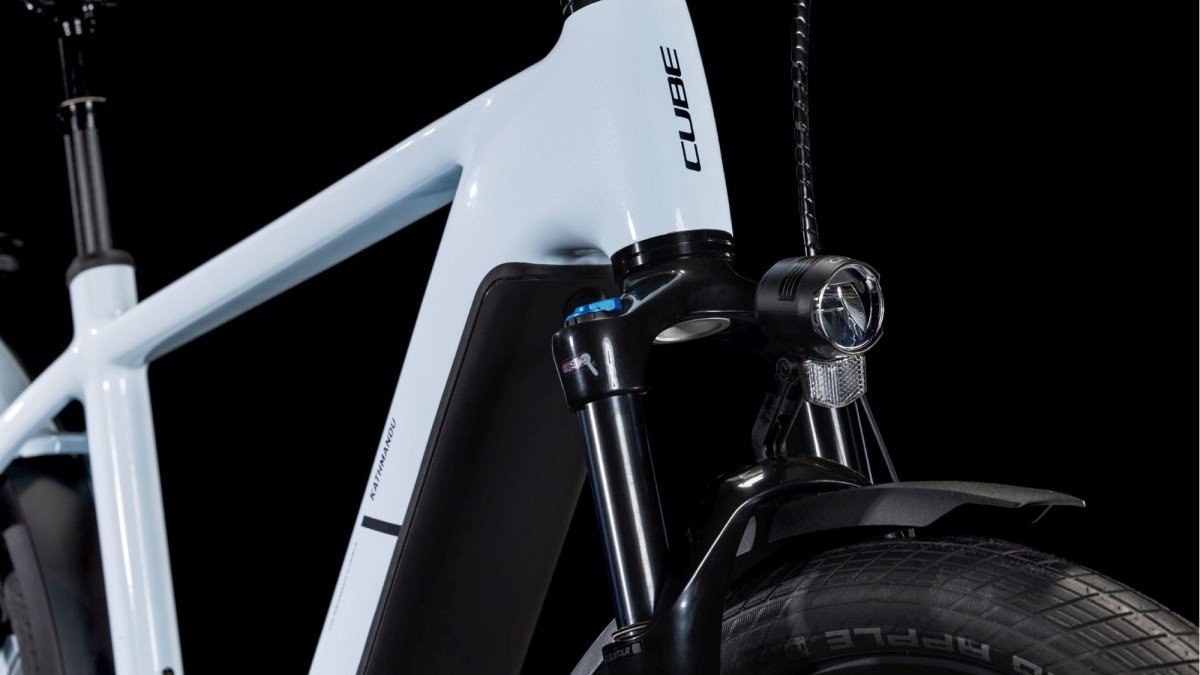 Cube KATHMANDU HYBRID ONE Polarwhite/black Heren 2025 - Afbeelding 4