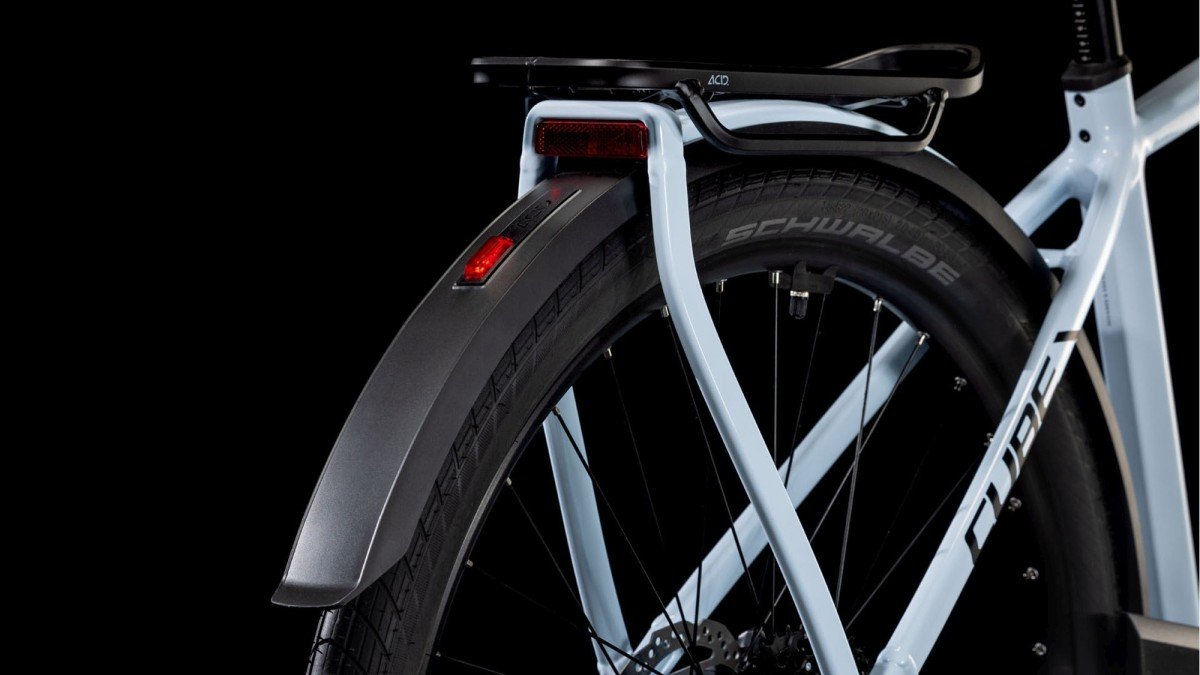 Cube KATHMANDU HYBRID ONE Polarwhite/black Heren 2025
