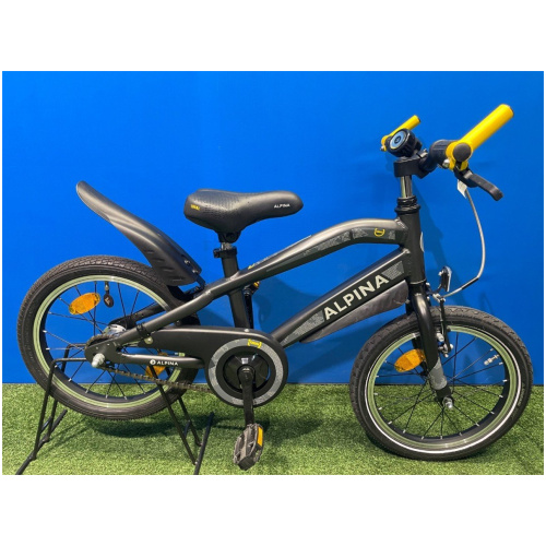 Alpina Trial 16 inch Zwart Jongens 2024