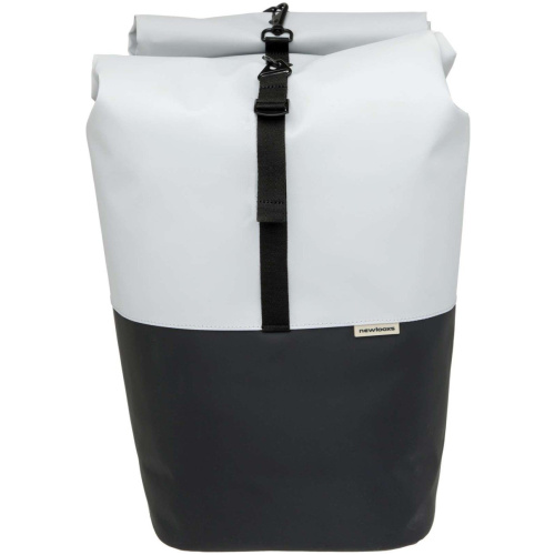 New Looxs Tas Nyborg 34L Dubbel Achter Light Grey/Zwart Light Grey/Black
