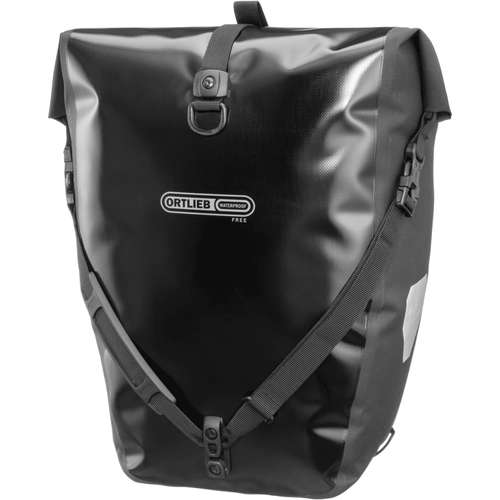 Ortlieb Tas Back-Roller Free Single QL2.1 20L Enkel Achter Zwart