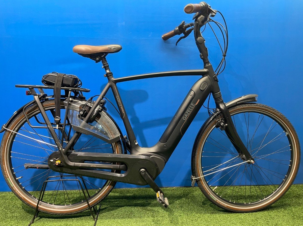 Gazelle Grenoble 500Wh Zwart Heren 2020