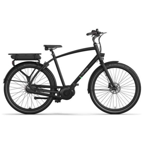 Cortina Fiets E-Tide Zwart Heren 2024