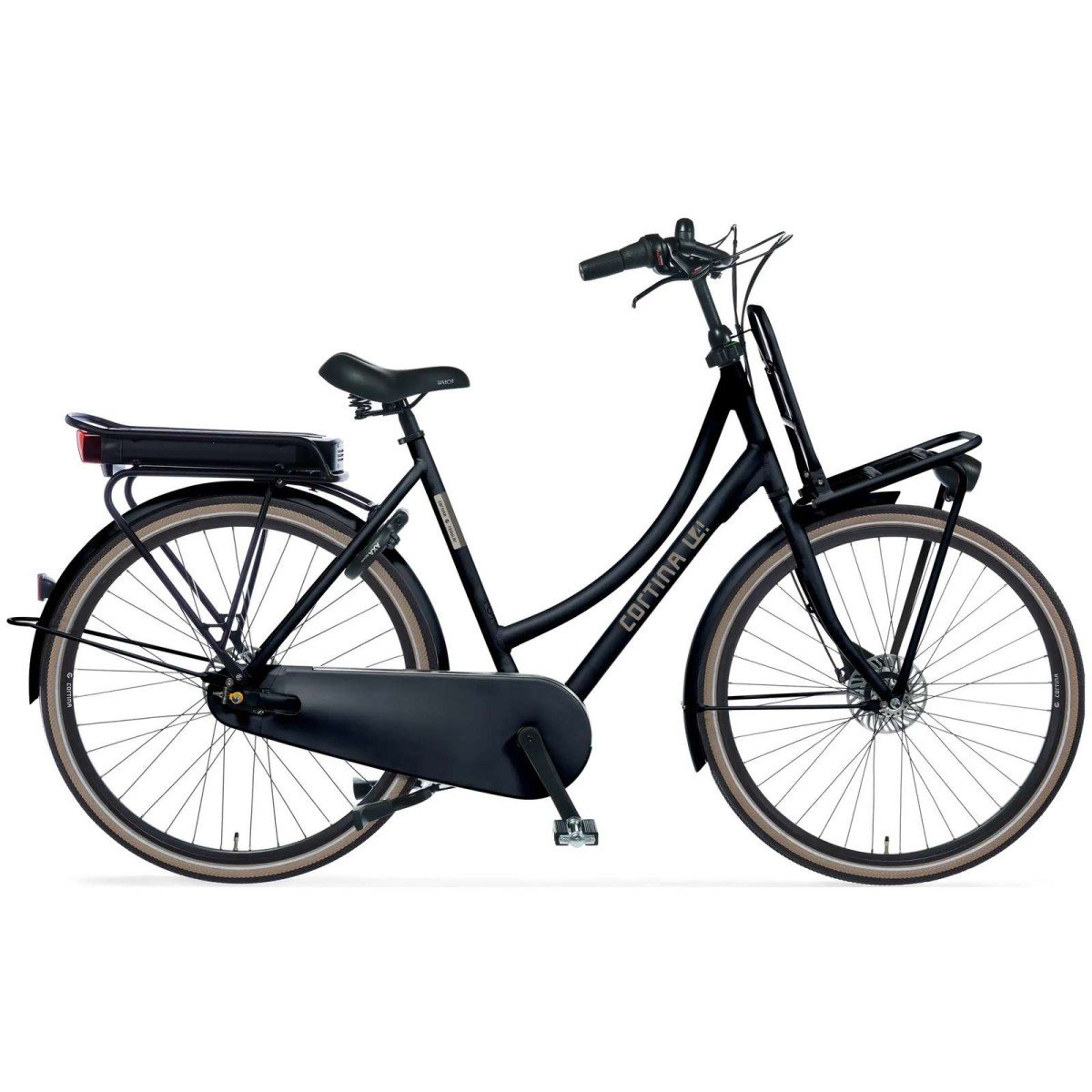 Cortina E-U4 Transport Jet Black Matt Dames 2025