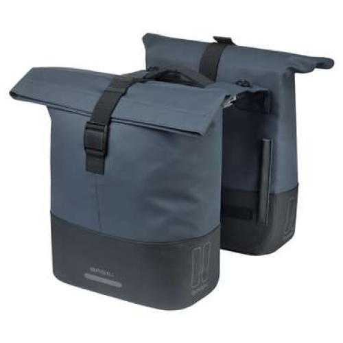 Basil Tas Cove MIK 28-32L Dubbel Achter Marine Blauw/Zwart Schwarz / Navy