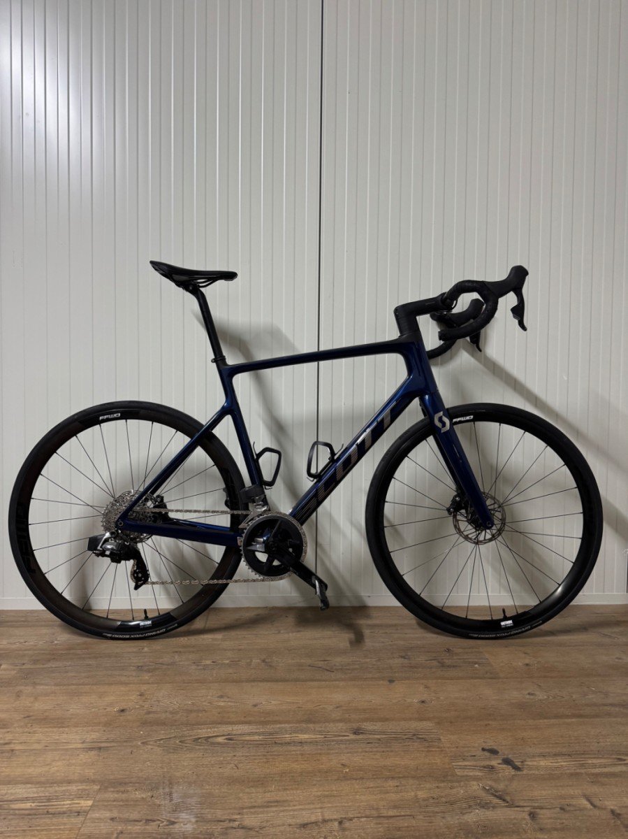 Scott Addict 10 Rival AXS Blauw 2022