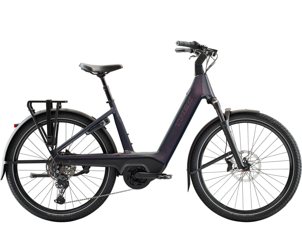 Trek Charter+ 5 R10 540 Wh Lowstep COVELLITE BLUE Dames 2026 - Afbeelding 4