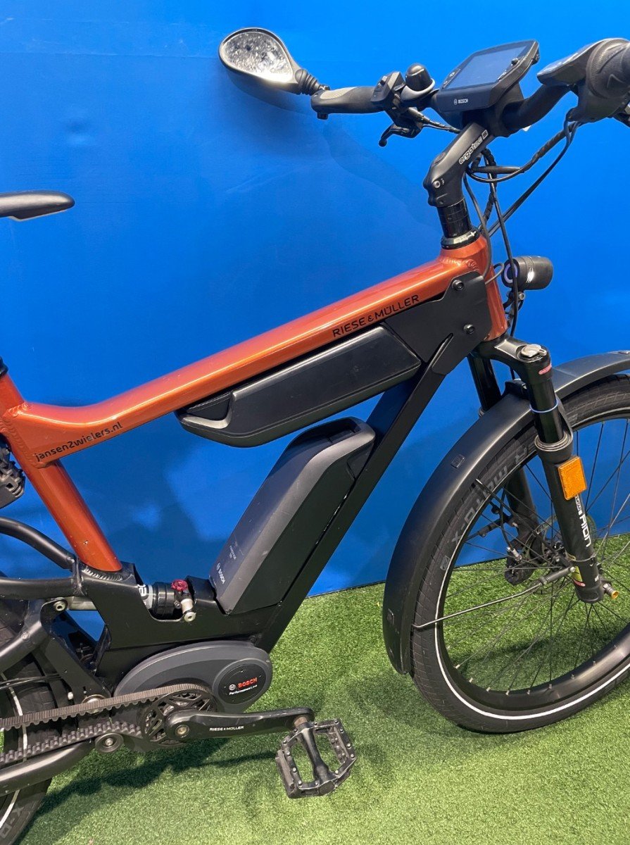 Riese & Muller Delite GT Nuvinci Highspeed Solar Orange Metallic Heren 2018 - Afbeelding 5