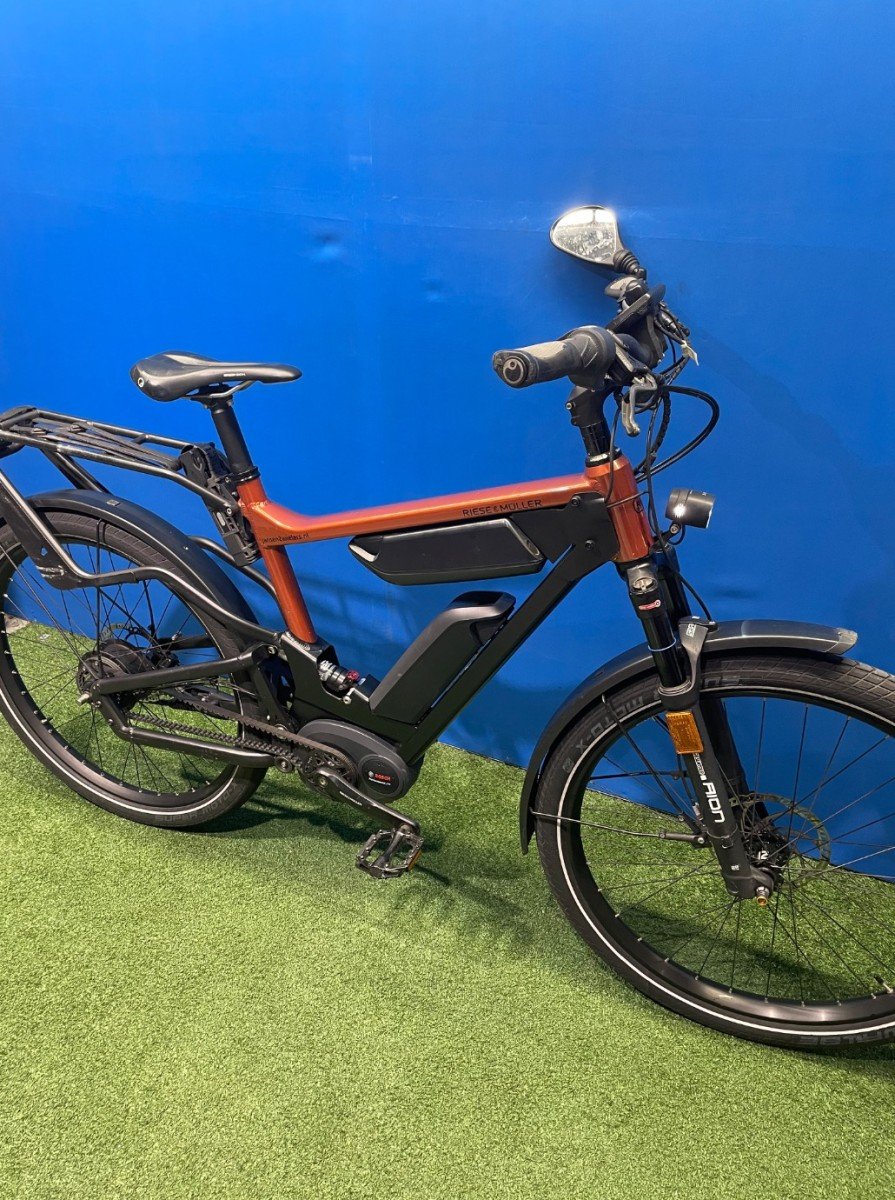 Riese & Muller Delite GT Nuvinci Highspeed Solar Orange Metallic Heren 2018 - Afbeelding 4