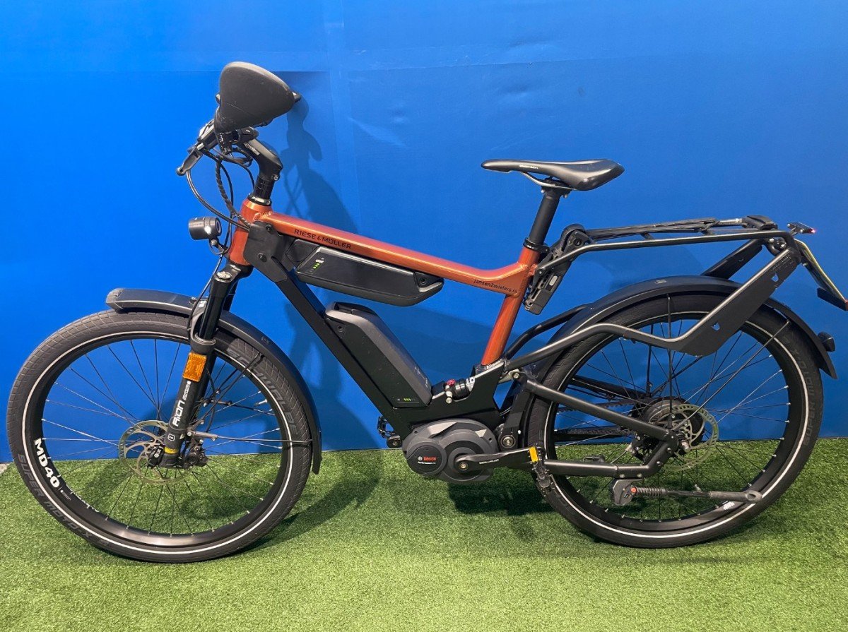 Riese & Muller Delite GT Nuvinci Highspeed Solar Orange Metallic Heren 2018 - Afbeelding 3