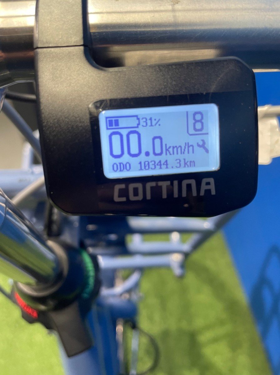 Cortina E-U4 Transport -400Wh- Blauw Dames 2020 - Afbeelding 6
