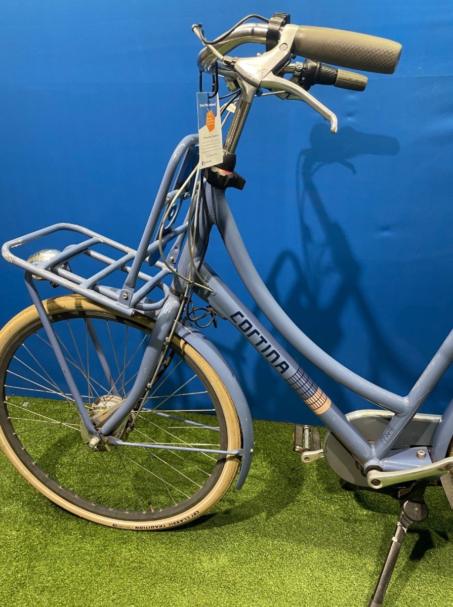 Cortina E-U4 Transport -400Wh- Blauw Dames 2020 - Afbeelding 5