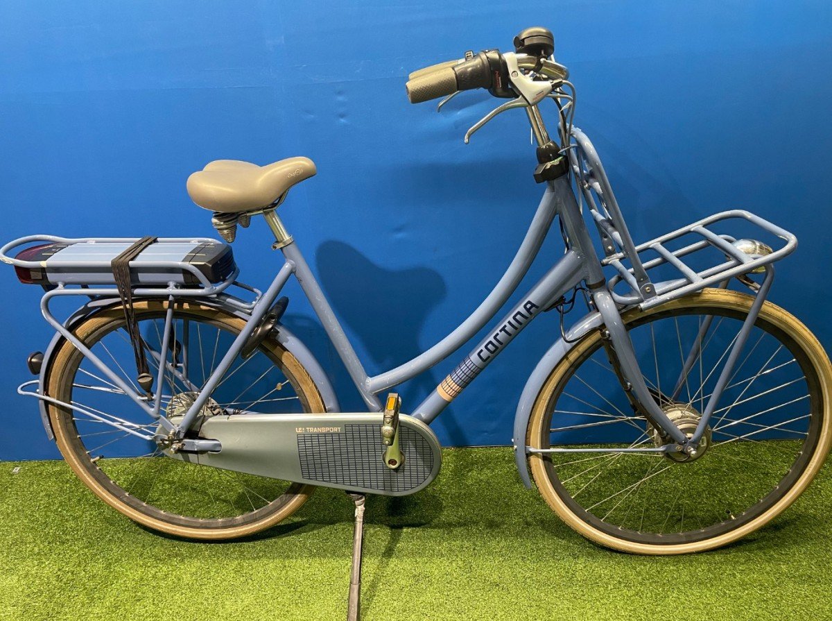 Cortina E-U4 Transport -400Wh- Blauw Dames 2020