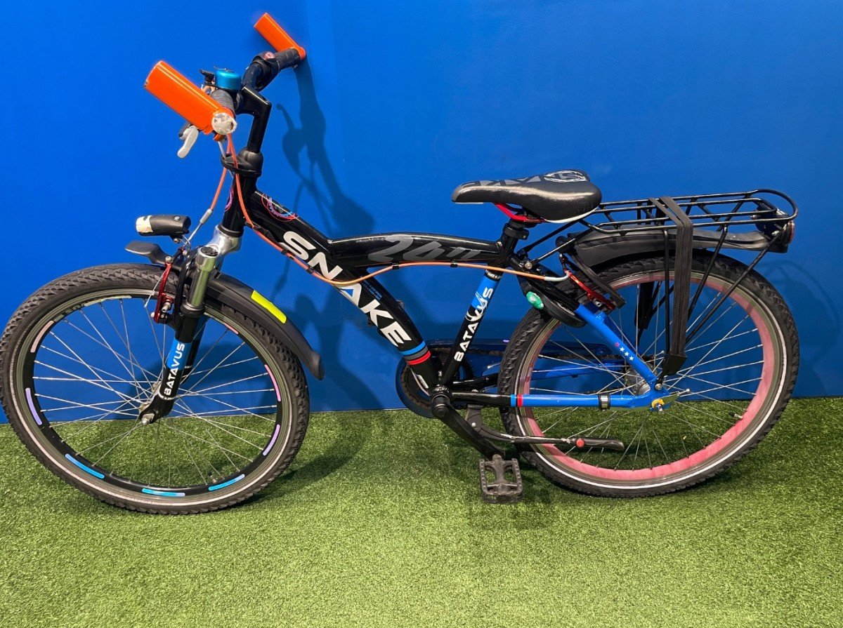Batavus Snake 24 inch Zwart/blauw Jongens 2020 - Afbeelding 3