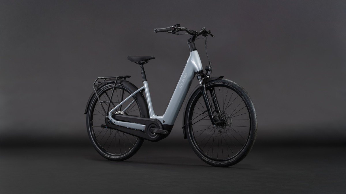 Cube SUPREME HYBRID COMFORT ONE 600 FOGGREY/REFLEX Lageinstap 2026 - Afbeelding 3