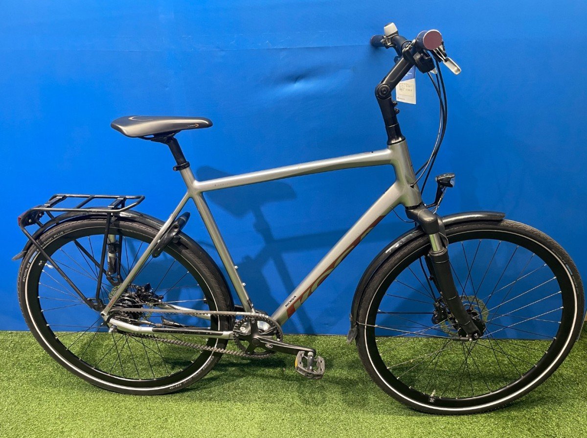 Koga F3 6.0 Belt Alfine 11 Silver Smoke Heren 2018