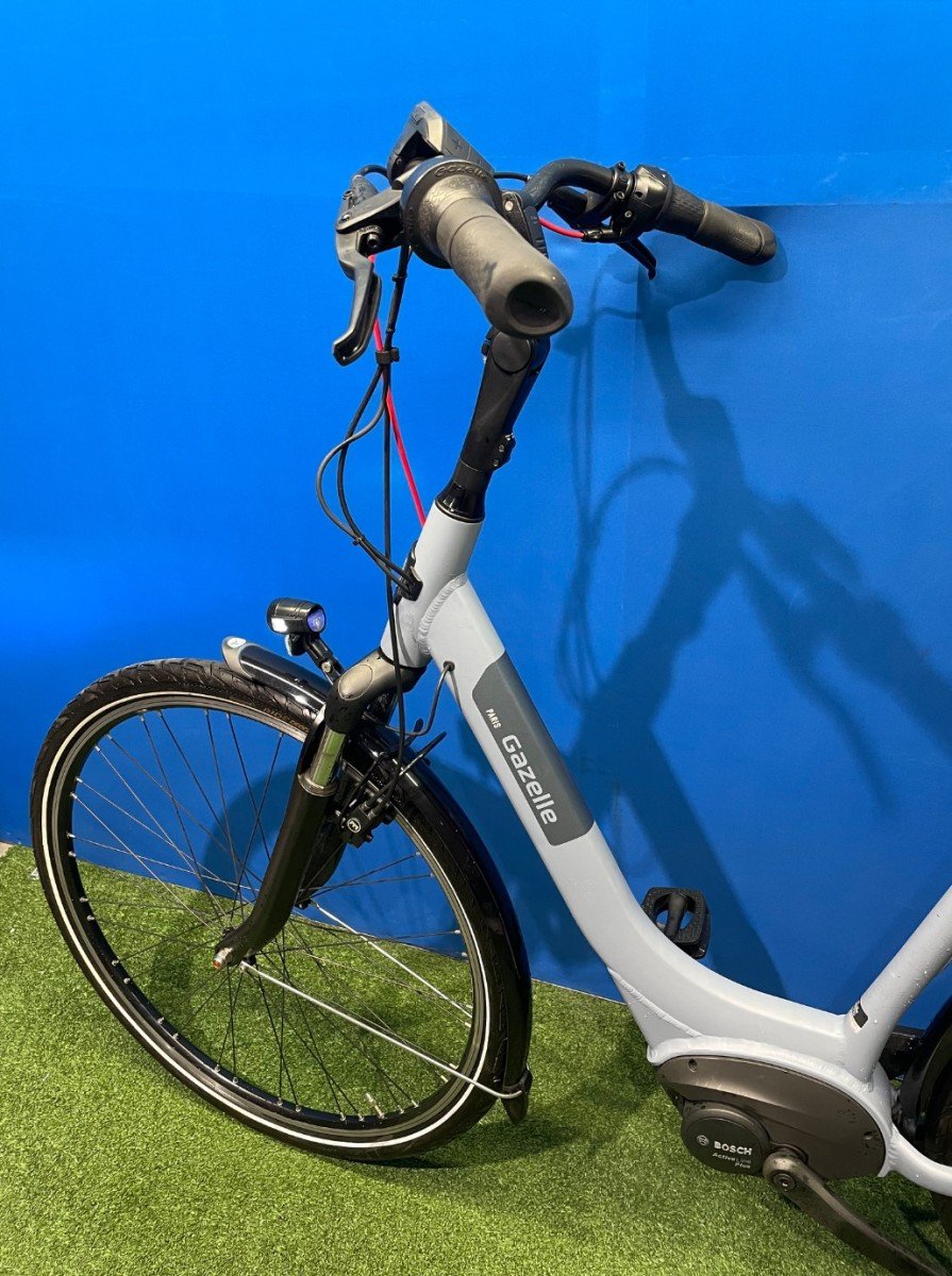 Gazelle Paris C7+ HBM - 300wh Blauw/grijs Dames 2020 - Afbeelding 5