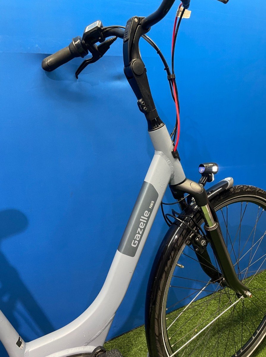 Gazelle Paris C7+ HBM - 300wh Blauw/grijs Dames 2020 - Afbeelding 4