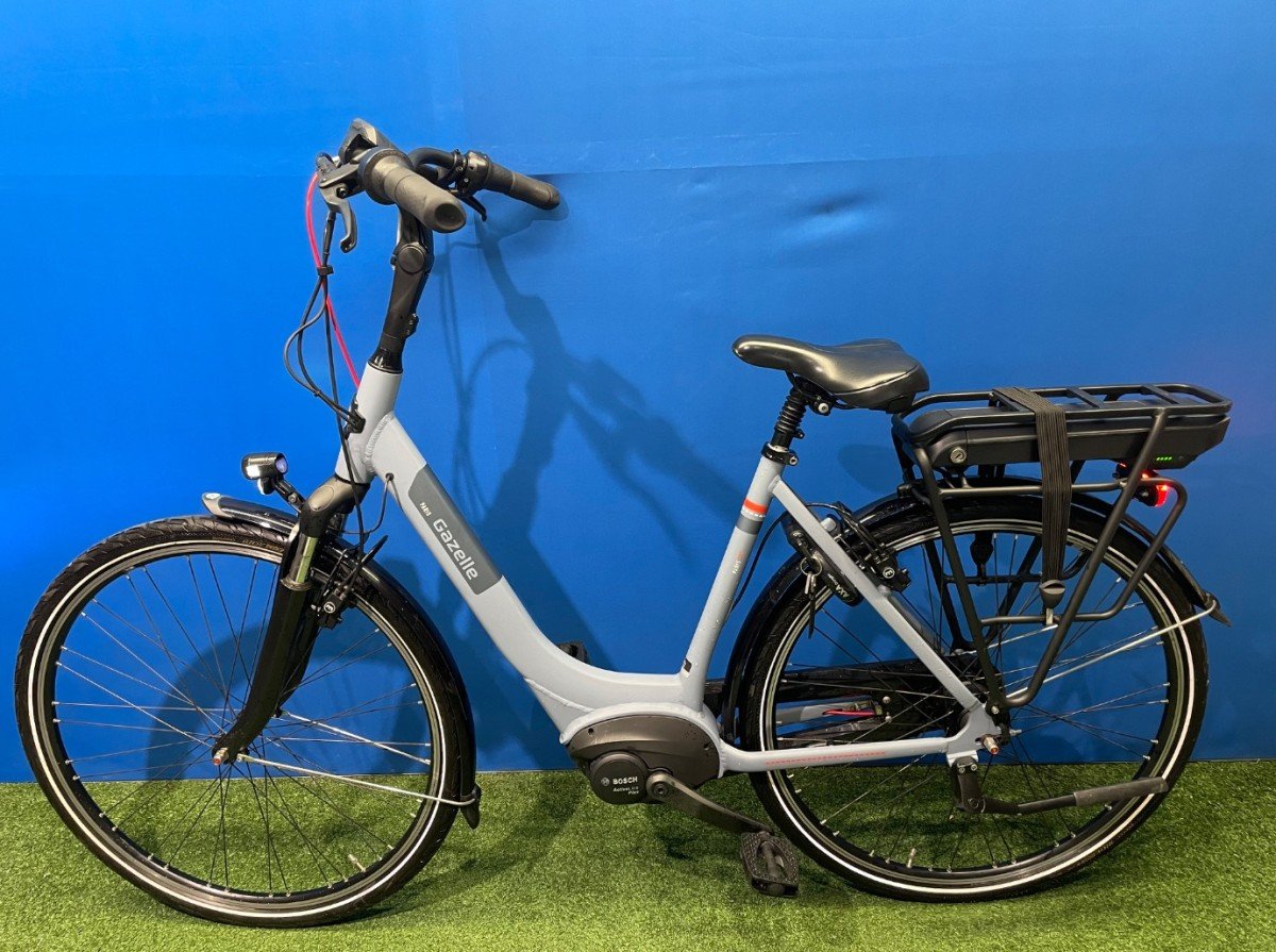 Gazelle Paris C7+ HBM - 300wh Blauw/grijs Dames 2020 - Afbeelding 3