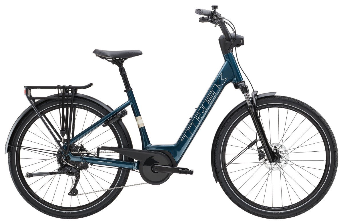 Trek Verve+ 2 Lowstep Gen 3 DARK AQUATIC Dames 2026