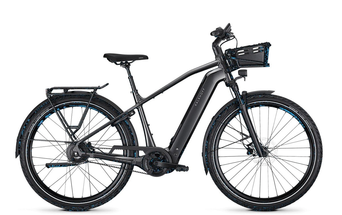 Kalkhoff IMAGE 3 EXCITE 380 Diamondblack Glossy HEREN 2025
