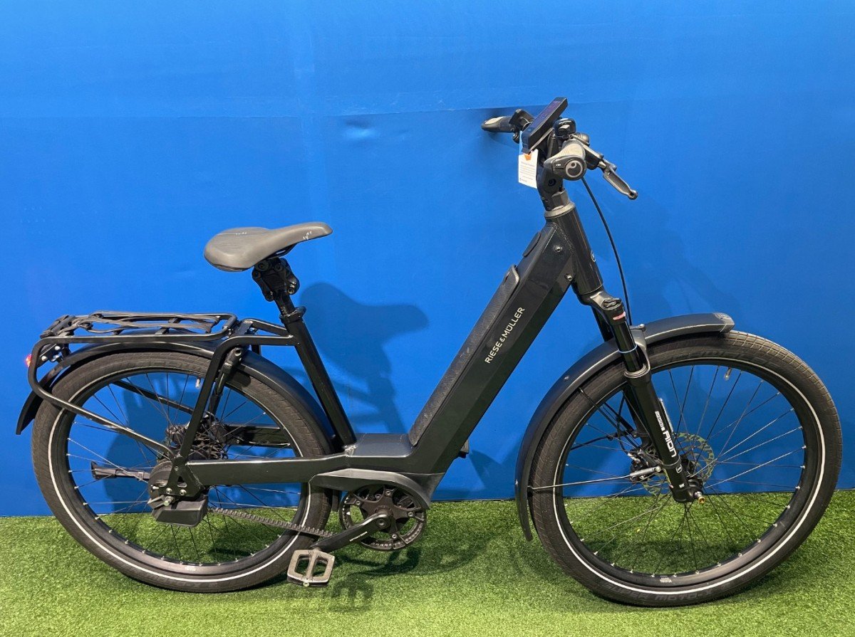 Riese & Muller Nevo 3 GT ( DHR ) Automatic (625 / kiox) Lunar Grey Dames 2022