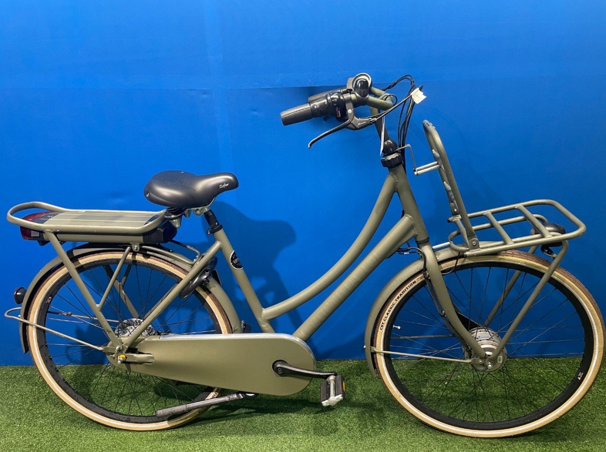 Foto van Cortina E-U4 – 400wh Stone Bridge Matte Dames 2018 (2018) via Jansen 2wielers